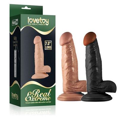 Nơi bán Dương vật giả có đế hít tường Lovetoy Real Extreme 7.0 inch